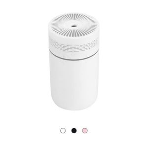 2025 Mini Portable White Color Plastic 250Ml Round Air <b>Humidifier</b> for Car - Product Image 1