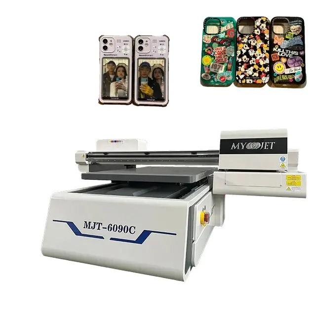 Печатающая головка MYJET 6090 xp600 i3200, печатная машина большой площади для использования во всем мире, планшетный цифровой принтер для мобильного телефона