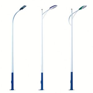ไฟถนนโซลาร์เซลล์ LED คุณภาพสูง แบบแขนเดี่ยว/แขนคู่ ความยาว 6 เมตร 8 เมตร เป็นมิตรกับสิ่งแวดล้อม โครงอะลูมิเนียม IP65 สำหรับติดตั้งบนเสา - Product Image 4