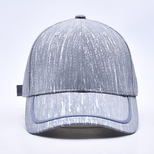 Chapeaux unis vierges personnalisés à 6 panneaux Casquette de baseball grise Casquette de baseball de haute qualité à la mode Gorras Sports - Product Image 2