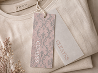 Étiquettes suspendues personnalisées pour vêtements, extensions capillaires, étiquettes de prix, étiquettes de luxe en papier avec logo pour perruques, jeans, vêtements