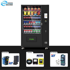 <span class=keywords><strong>Robot</strong></span> pintar otomatis komersial minuman pembayaran tunai sistem kartu NAYAX mesin penjual jus makanan ringan dengan kapasitas besar - Product Image 6