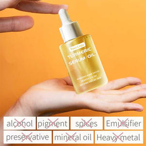 Отбеливание увлажнение кожи светящееся осветление акне темные пятна Корректор тела куркума масло для лица - Product Image 4