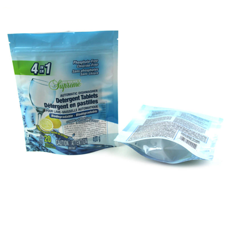 Factory custom wholesale bags transparent food ziplock stand up pouch