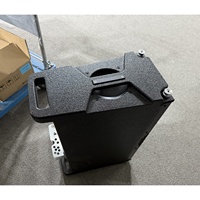 XUNGUAN RM208 Enceinte Line Array en contreplaqué de bouleau de 8 pouces avec peinture polyurée, crossover intégré, pour équipement de sonorisation d'église