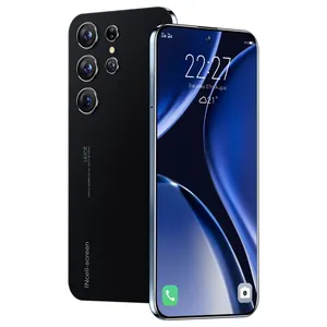 New Original S23+ ultra global Unlock cell phone 3G 4G 5G Smartphone 7.3 inch Full display Cheap Big screen MobilePhones