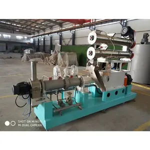 Dierlijke Hond Voedsel Visvoer Pellet Productielijn Extruder Machine Productie-Apparatuur