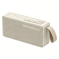 Enceinte Bluetooth portable RGB sans fil, Boombox TWS, mini enceinte avec carte TF, micro, Bluetooth 5.4, haut-parleur HiFi pour les fêtes
