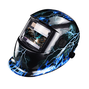 Casque de soudage solaire avec 2 capteurs d'arc, écran large 4/9-13, TIG MIG, batterie remplaçable - Product Image 1