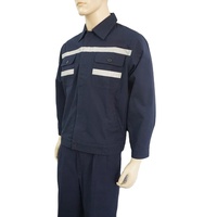Rayures réfléchissantes mineurs combinaison de travail Cargo uniforme de travail du chantier Polyester coton adultes vêtements de travail S-XXXXL