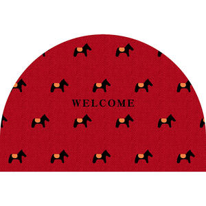 Alfombra de Baño con Diseño de Caballo, Media Luna, Absorbente, Antideslizante, Suave, de Secado Rápido, para la Entrada de la Casa - Product Image 3