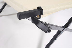 Lit de camping pliable léger et de haute qualité Oeytree, cadre en acier ou en aluminium, lit de camping pliable XY-205, lits de camping utilisés pour S - Product Image 6