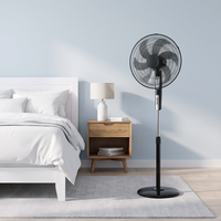 Ventilateur tour électrique blanc télécommandé avec lampe anti-insectes, 3 vitesses, refroidissement de l'air, hauteur réglable, chargement USB, pour maison et hôtel