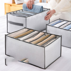 <span class=keywords><strong>2025</strong></span> New Trend ing Wasch bare Schubladen Organizer Kleidung Faltbare Schrank Organizer Kleidung Jean Organizer Mit Griff - Product Image 2