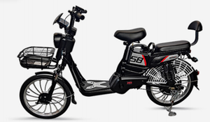 Bicicleta Eléctrica Urbana con Motor Trasero <span class=keywords><strong>de</strong></span> 48V 500W - 60km <span class=keywords><strong>de</strong></span> Autonomía, 2 Asientos, No Requiere Licencia <span class=keywords><strong>de</strong></span> <span class=keywords><strong>Conducir</strong></span> - Product Image 2