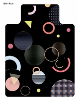 888 JIEYU tapis de chaise de bureau en PVC de haute qualité modèle personnalisé pour planchers de bois dur et de carrelage pour chaises d'ordinateurs roulants à la maison