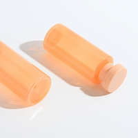 Bouteilles de shampooing à bouchon à vis en plastique de haute qualité 100ml pour perruque et masque facial emballage cosmétique lavable à la main