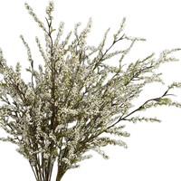 Ranting Willow Salju Buatan Besar, Tanaman Hijau, Buket Pengantin, Dekorasi Bunga Pernikahan & Rumah, Rangkaian Bunga Hias