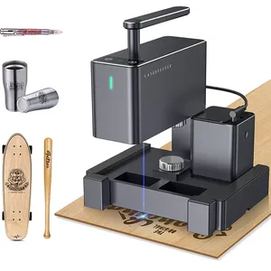 Taglierina per incisione a macchina per incisione Laser per macchina per marcatura di vetro inossidabile con rivestimento in metallo in pelle di legno