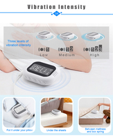 Réveil numérique circulaire moderne MJH avec calendriers et fonction snooze, édition retraite, modes vibration/son/plus vibration