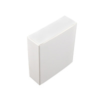 Boîte en carton blanc Kraft avec Logo personnalisé, boîte cadeau en papier vierge, emballage de haute qualité, boîte d'emballage en papier colorée pour gélules alimentaires