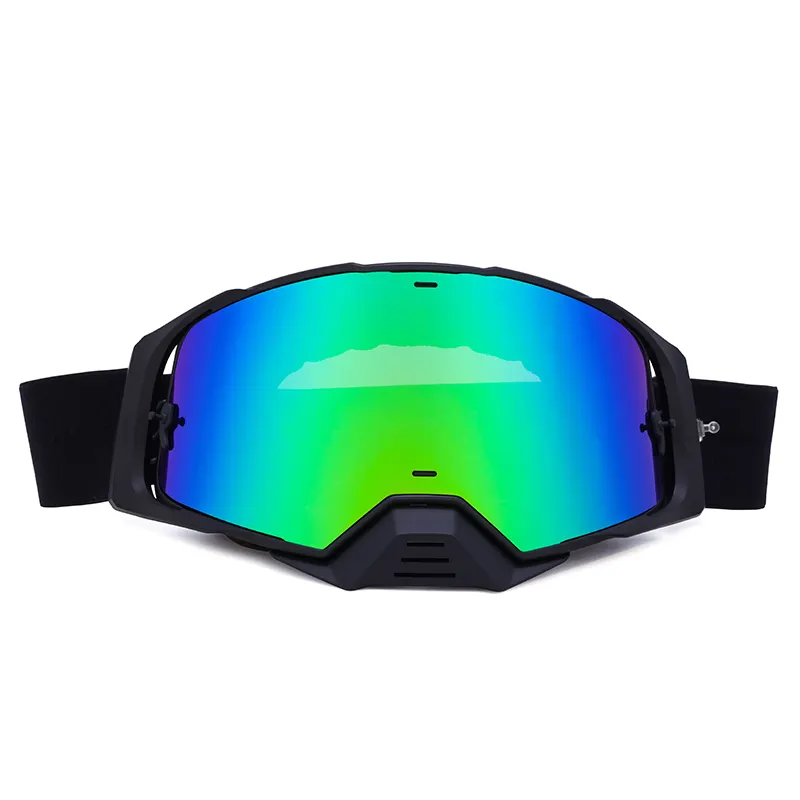 Очки для мотокросса Dirtbike ATV, мотоциклетные очки UV400, мотоциклетные очки, накладка на нос, подходит для шлема