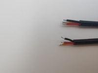 Câble d'alimentation étanche Mini M12 IP67 2 3 4 conducteurs, longueur personnalisée pour l'alimentation des éclairages LED