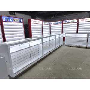 Téléphone portable boutique installation comptoir en verre <span class=keywords><strong>Smartphone</strong></span> <span class=keywords><strong>magasin</strong></span> vitrine coque de téléphone armoire murale vitrine de téléphone portable - Product Image 1