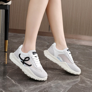 Calzado Deportivo Casual de Moda para Mujer 2026, Personalizable, con Parte Superior de Malla Transpirable, Antideslizante, con Cierre de Cordones, para Verano y Otoño - Product Image 3