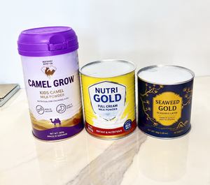 Latas de hojalata personalizadas Jinko de 600 ml, 700 ml, 800 g con materiales reciclados para leche en polvo para bebés - Product Image 4