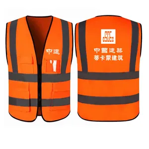 Rompi keselamatan sepeda motor, pakaian keamanan pekerja sanitasi aman untuk konstruksi jalan