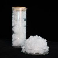 Rembourrage en fibres de boules distribuées uniformément, garnissage en fibres de boules, rembourrage lâche sans grumeaux, sans danger pour la peau, pour coussins décoratifs et vestes sans duvet