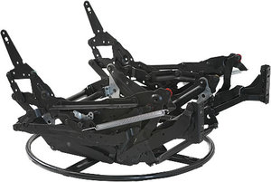 REGAL-Deslizador de metal y mecanismo de sofá reclinable giratorio, piezas de palanca reclinable manual, caja de madera negra moderna, 3 años, 22,0 KG, REGAL - Product Image 5