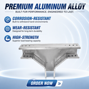 Parti del cavo galvanizzate dei vassoi del ponte galvanizzato del ponte <span class=keywords><strong>per</strong></span> tre canali verticali all'angolo inferiore - Product Image 1