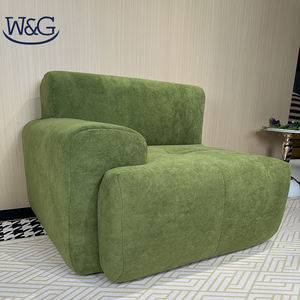 ชุดโซฟาผ้ากำมะหยี่3 <span class=keywords><strong>4</strong></span>ที่นั่งแบบแยกส่วนชุดโซฟารูปตัว L สีเบจหรูหราทันสมัยแบบนอร์ดิก - Product Image 3