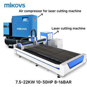 Compressore d'Aria a Vite Tutto in Uno 7.5kw 10hp Pressione di <span class=keywords><strong>Lavoro</strong></span> 8bar 10bar 12Bar 16bar con Serbatoio e Essiccatore - Product Image 5