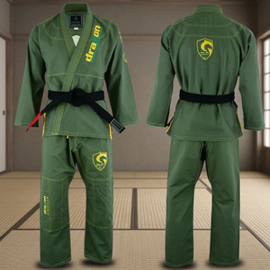 Traje de Judo de Fabricante OEM |   Uniforme de Artes Marciales 100% Algodón |   Secado Rápido, Elástico, Transpirable y Duradero |   Alta Calidad 360g | - Product Image 2