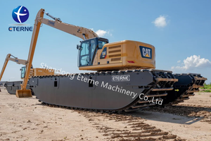 <span class=keywords><strong>Mini</strong></span> Escavatori Anfibi con Pontoni Galleggianti e Punte per Scavo e Dragaggio in Paludi, Zone Umide e Fiumi - Product Image 4