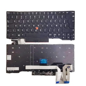 Laptop Frans Toetsenbord Voor Lenovo <span class=keywords><strong>Thinkpad</strong></span> Yoga L380 Yoga L390 Fr Layout Toetsenbord - Product Image 1