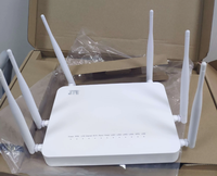 Venta caliente EPON F680 ONU 1GE FE + WIFI puente de acceso remoto Firmware en inglés FTTH ONT ONU WIFI Router funciona en OLT c300 F680