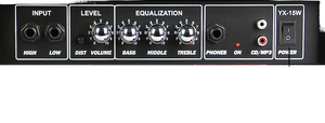 Time-limited Mini <strong>Guitar</strong> <strong>Amp</strong> for Electric <strong>Guitars</strong> 15W <strong>Guitar</strong> Speaker Rechargeable Portable Practice <strong>Small</strong> Amplifier Speaker - Product Image 5
