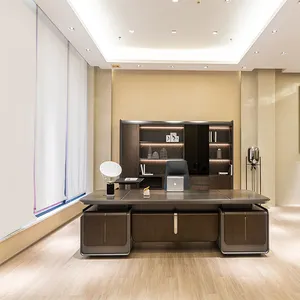 Office Furniture Luxury Comfortable Available Office Desk <strong>Executive</strong> l Shape Manager Desk Escritorio De Oficina Gerencial De Lujo - Product Image 2