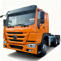 Truk Traktor Bekas Murah China Sinotruk 371HP 380hp 420hp Howo/6x4 10 Ban Semi Trailer Harga Pabrik