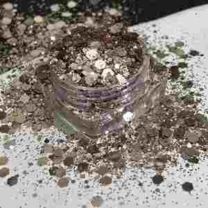 Metal Solid Color Laser Glitter Iridescent Sequins DIY Craft for Handmade Quicksand Filling Double Wall Plastic <b>Cup</b> - Product Image 4