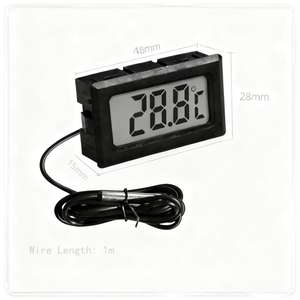 Mini Termómetro Integrado Interior/Exterior con Pantalla Digital Electrónica y Sensor de Temperatura - Product Image 3