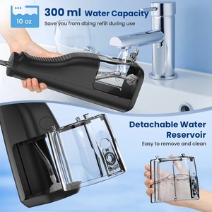 <span class=keywords><strong>Meilleur</strong></span> irrigateur buccal sans fil portable, nettoyeur dentaire rechargeable 300 ml 120 PSI IPX7 - Product Image 4