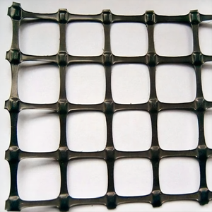 Géogrille biaxiale en PP, géogrille biaxiale en plastique PP, fibre de verre et polyester PET - Product Image 1