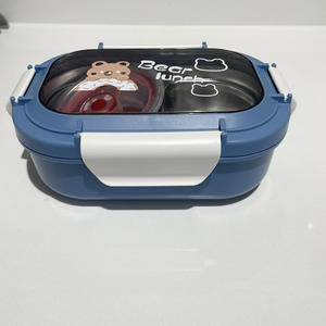 Loncheras Bento de Acero Inoxidable Syh1383 Aptas para Microondas, a Prueba de Fugas, Aisladas, para Niños, en Caja de Cartón, Venta al Por Mayor - Product Image 4