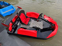 Vente chaude Jet ski électrique 18kw en fibre de verre Go-kart Bateau de surf Bateau de dérive Mini bateau électrique pour sports nautiques