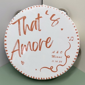 All'ingrosso tamburello da 6 pollici 15 cm personalizzato per <span class=keywords><strong>matrimonio</strong></span>,